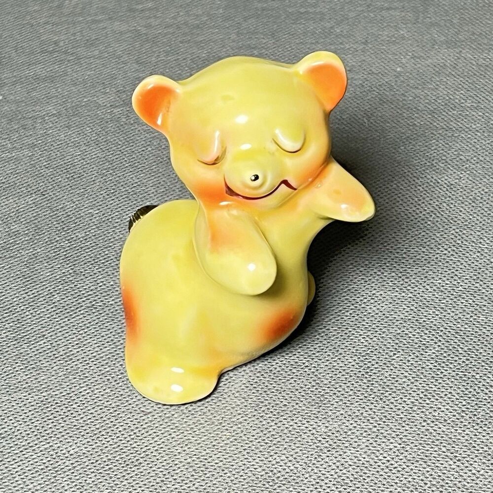 Vntg Van Tellingen Bear Hug Salt & Pepper Shaker-Anthropomorphic-Kitsch-Single